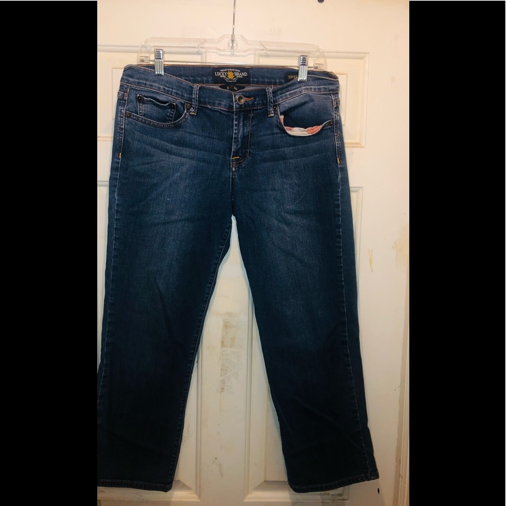 Lucky Brand Jean sweet crops